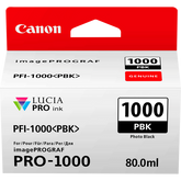 Canon PFI1000PBK Photo Black Standard Capacity Ink Cartridge 80ml - 0546C001